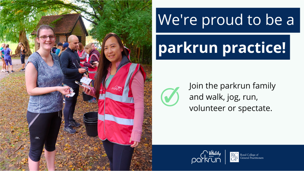 We're proud to be a parkrun practice