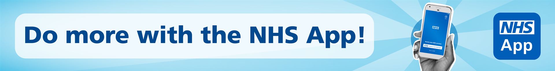 Do more with the NHS App!